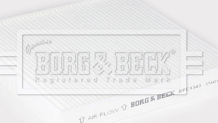 Borg & Beck BFC1343 - Филтър купе (поленов филтър) vvparts.bg