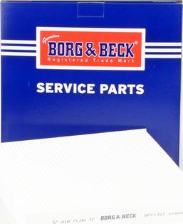 Borg & Beck BFC1321 - Филтър купе (поленов филтър) vvparts.bg