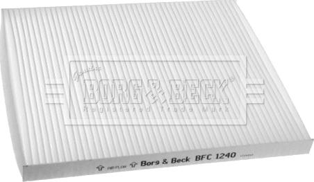 Borg & Beck BFC1240 - Филтър купе (поленов филтър) vvparts.bg