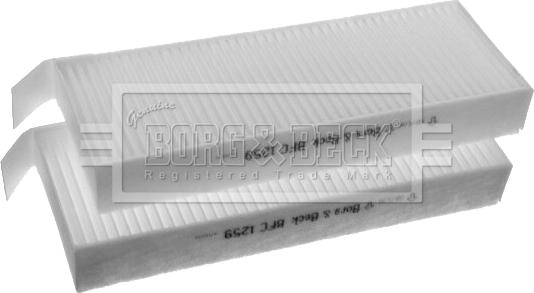 Borg & Beck BFC1259 - Филтър купе (поленов филтър) vvparts.bg