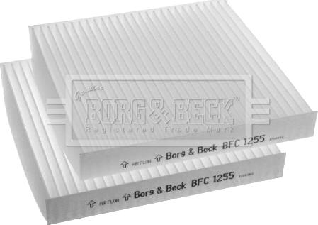 Borg & Beck BFC1255 - Филтър купе (поленов филтър) vvparts.bg