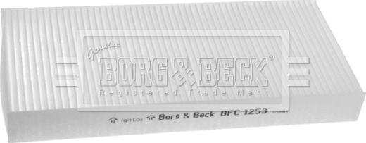 Borg & Beck BFC1253 - Филтър купе (поленов филтър) vvparts.bg