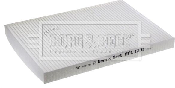 Borg & Beck BFC1201 - Филтър купе (поленов филтър) vvparts.bg