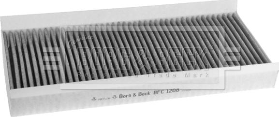 Borg & Beck BFC1208 - Филтър купе (поленов филтър) vvparts.bg