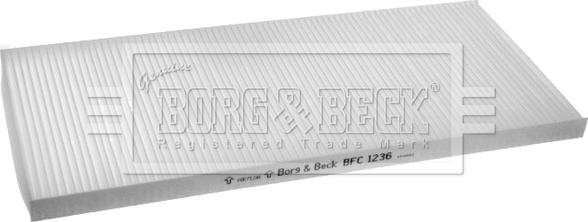 Borg & Beck BFC1236 - Филтър купе (поленов филтър) vvparts.bg