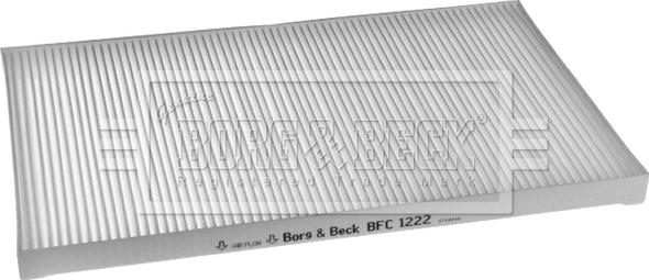 Borg & Beck BFC1222 - Филтър купе (поленов филтър) vvparts.bg