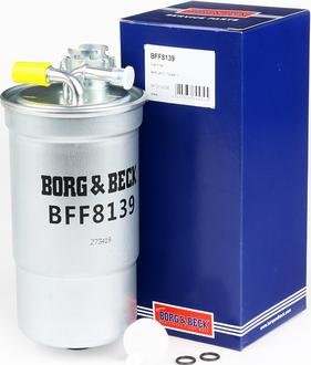 Borg & Beck BFF8139 - Горивен филтър vvparts.bg