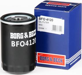 Borg & Beck BFO4120 - Маслен филтър vvparts.bg