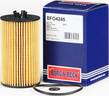 Borg & Beck BFO4245 - Маслен филтър vvparts.bg