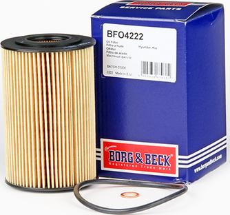 Borg & Beck BFO4222 - Маслен филтър vvparts.bg
