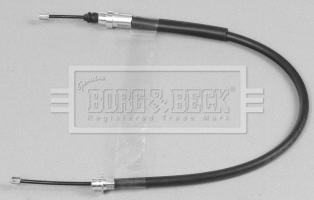 Borg & Beck BKB1858 - Жило, ръчна спирачка vvparts.bg