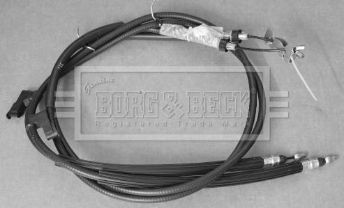 Borg & Beck BKB3641 - Жило, ръчна спирачка vvparts.bg