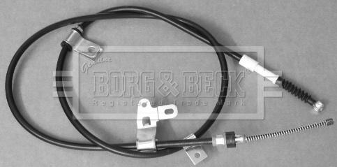 Borg & Beck BKB3243 - Жило, ръчна спирачка vvparts.bg