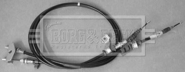 Borg & Beck BKB3215 - Жило, ръчна спирачка vvparts.bg