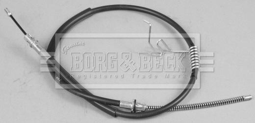 Borg & Beck BKB2506 - Жило, ръчна спирачка vvparts.bg