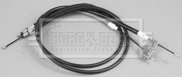 Borg & Beck BKB2503 - Жило, ръчна спирачка vvparts.bg