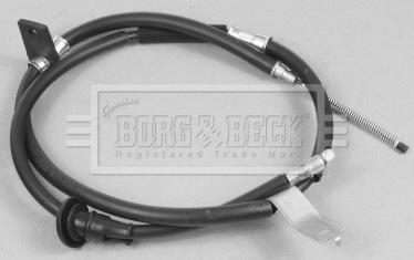 Borg & Beck BKB2521 - Жило, ръчна спирачка vvparts.bg