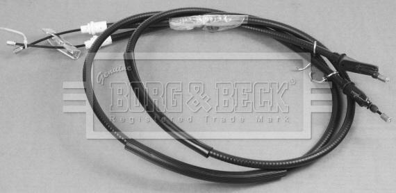 Borg & Beck BKB2867 - Жило, ръчна спирачка vvparts.bg