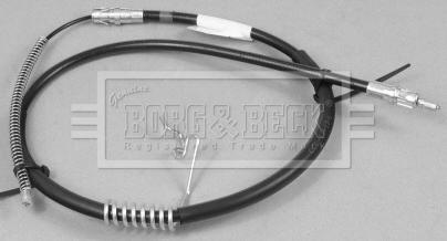 Borg & Beck BKB2748 - Жило, ръчна спирачка vvparts.bg