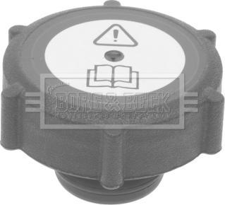 Borg & Beck BRC129 - Капачка, резервоар за охладителна течност vvparts.bg