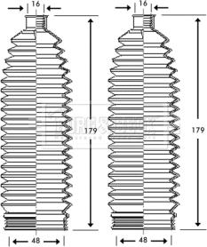 Borg & Beck BSG3219 - Комплект маншон, кормилно управление vvparts.bg