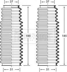 Borg & Beck BSG3222 - Комплект маншон, кормилно управление vvparts.bg