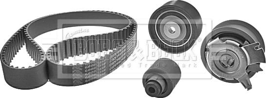 Borg & Beck BTK1010 - Комплект ангренажен ремък vvparts.bg