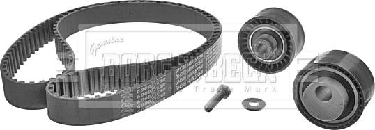 Borg & Beck BTK1012 - Комплект ангренажен ремък vvparts.bg