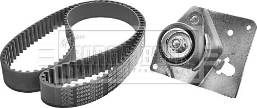 Borg & Beck BTK1026 - Комплект ангренажен ремък vvparts.bg