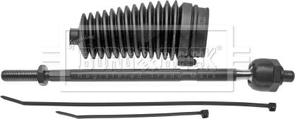 Borg & Beck BTR4796K - Аксиален шарнирен накрайник, напречна кормилна щанга vvparts.bg