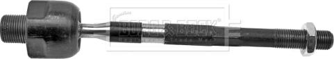 Borg & Beck BTR5556 - Аксиален шарнирен накрайник, напречна кормилна щанга vvparts.bg