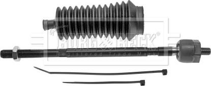 Borg & Beck BTR5030K - Аксиален шарнирен накрайник, напречна кормилна щанга vvparts.bg