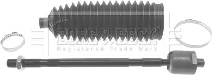 Borg & Beck BTR5022K - Аксиален шарнирен накрайник, напречна кормилна щанга vvparts.bg