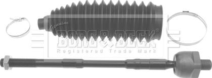 Borg & Beck BTR5249K - Аксиален шарнирен накрайник, напречна кормилна щанга vvparts.bg