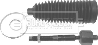 Borg & Beck BTR5226K - Аксиален шарнирен накрайник, напречна кормилна щанга vvparts.bg