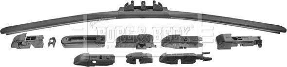 Borg & Beck BW19F - Перо на чистачка vvparts.bg