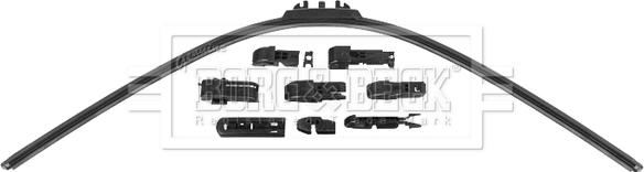 Borg & Beck BW30F.10 - Перо на чистачка vvparts.bg