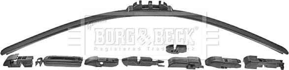 Borg & Beck BW24F.10 - Перо на чистачка vvparts.bg