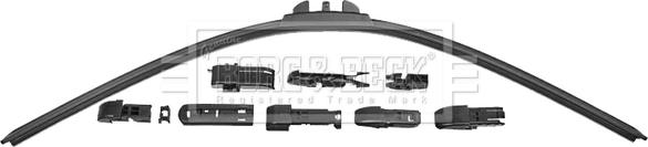 Borg & Beck BW26F - Перо на чистачка vvparts.bg