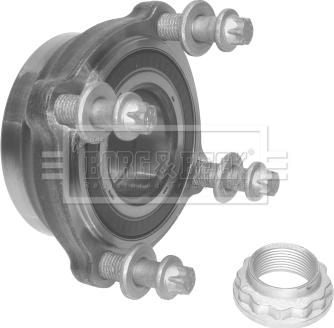 Borg & Beck BWK1049 - Комплект колесен лагер vvparts.bg