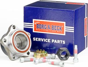 Borg & Beck BWK1081 - Комплект колесен лагер vvparts.bg