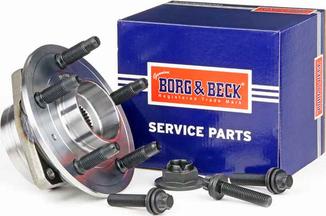 Borg & Beck BWK1165 - Комплект колесен лагер vvparts.bg