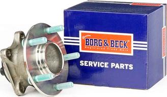 Borg & Beck BWK1187 - Комплект колесен лагер vvparts.bg