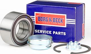 Borg & Beck BWK1125 - Комплект колесен лагер vvparts.bg