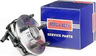 Borg & Beck BWK1293 - Комплект колесен лагер vvparts.bg