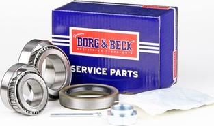 Borg & Beck BWK398 - Комплект колесен лагер vvparts.bg