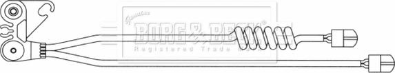 Borg & Beck BWL33077 - Предупредителен контактен сензор, износване на накладките vvparts.bg