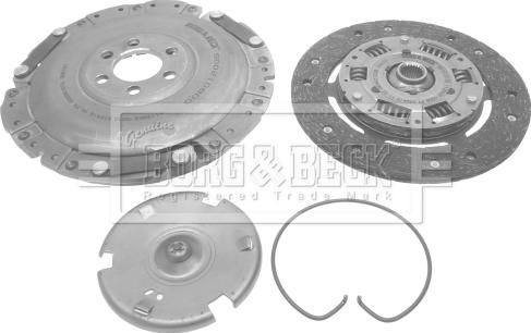 Borg & Beck HK6400 - Комплект съединител vvparts.bg