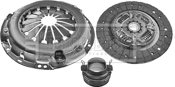 Borg & Beck HK6016 - Комплект съединител vvparts.bg