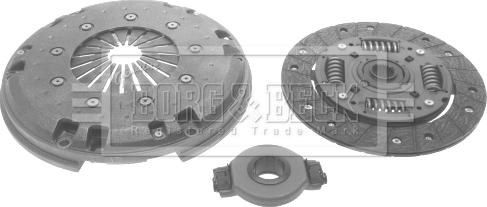 Borg & Beck HK6817 - Комплект съединител vvparts.bg